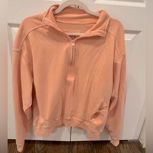 American Eagle cozy quarter zip